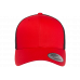 Кепка FlexFit 6606T Retro Trucker - Red/Black