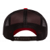 Кепка FlexFit 6606T Retro Trucker - Red/Black